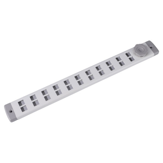 Starx Schuifrooster | Starx | 370 x 40 mm (Aluminium, Draaiknop, Wit) 45.709.17 K081000295