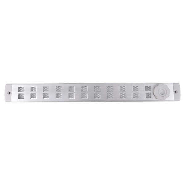 Starx Schuifrooster | Starx | 370 x 40 mm (Aluminium, Draaiknop, Zilver) 45.709.15 K081000294 - 1