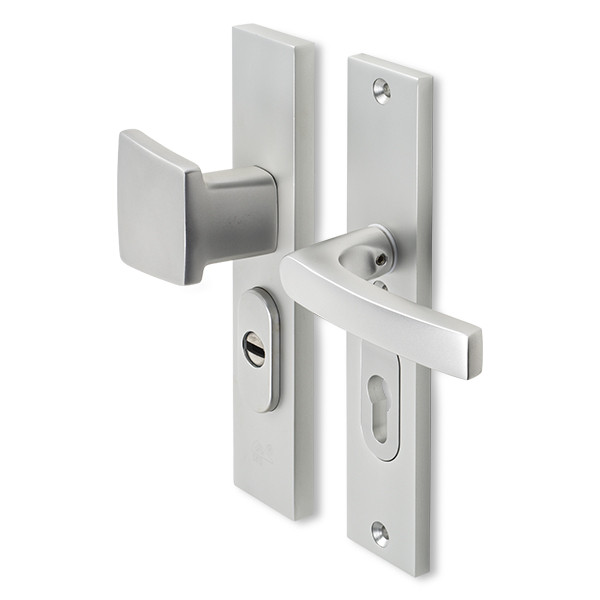 Starx Veiligheidsbeslag met duwer | Starx | 55/72 (Kerntrekbeveiliging, Aluminium) 8610142 K010808247 - 1