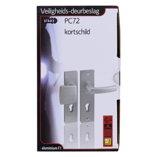 Starx Veiligheidsbeslag met duwer | Starx | 72 mm  (Aluminium) 8610104 K010808244 - 5