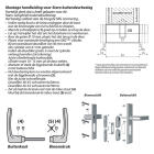 Starx Veiligheidsbeslag met kruk | Starx| 55/72 (Kerntrekbeveiliging, Aluminium) 8610141 K010808248 - 5