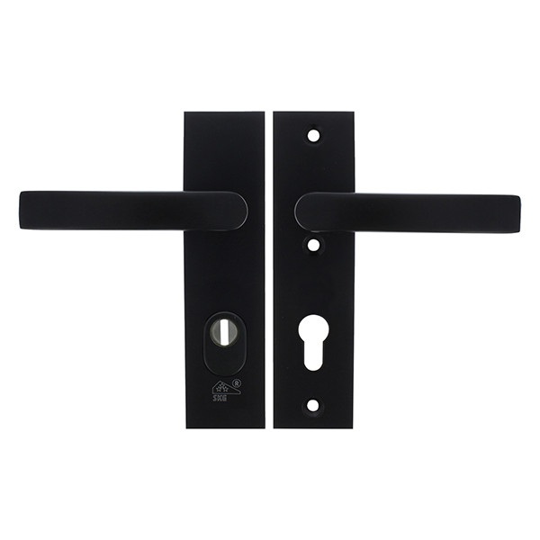 Starx Veiligheidsbeslag met kruk | Starx | 72 mm (Kerntrekbeveiliging, Aluminium, Zwart) 8610134 K010808250 - 2
