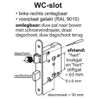 Starx Wc-slot | Starx | 63/8 mm (Gelakt) 4360008 K010808192 - 4