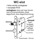 Starx Wc-slot | Starx | 63/8 mm (RVS) 4360009 K010808193 - 4