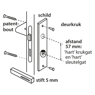 Starx Wc-sluitingschild | Starx (Aluminium) 44.805.12 K010809791 - 