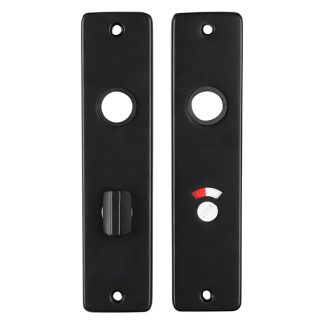 Starx Wc-sluitingschild | Starx (Aluminium, Zwart) 44.805.31 K010809778 - 2
