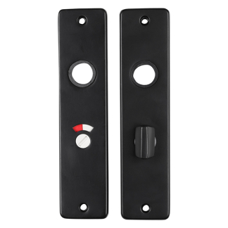 Starx Wc-sluitingschild | Starx (Aluminium, Zwart) 44.805.32 K010809779 - 2
