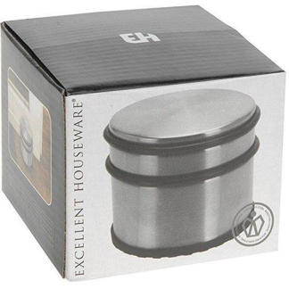 Storage solutions Deurstopper |  7.5 cm x Ø 9 cm (RVS, Rubber) 170297330 K010809844 - 2