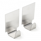 Storage solutions Handdoekhaak | 2 stuks (Magnetisch, Geborsteld RVS) 159001310 K081000050 Storage solutions Handdoekhaak | 2 stuks (Magnetisch, Geborsteld RVS) 159001310 K081000050