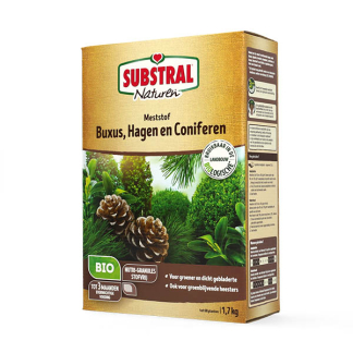 Substral Naturen Buxus, hagen en coniferen mest | Substral Naturen | 1.7 kg (Max. 34 planten, Bio-label) SNMB170 K170115569 - 2