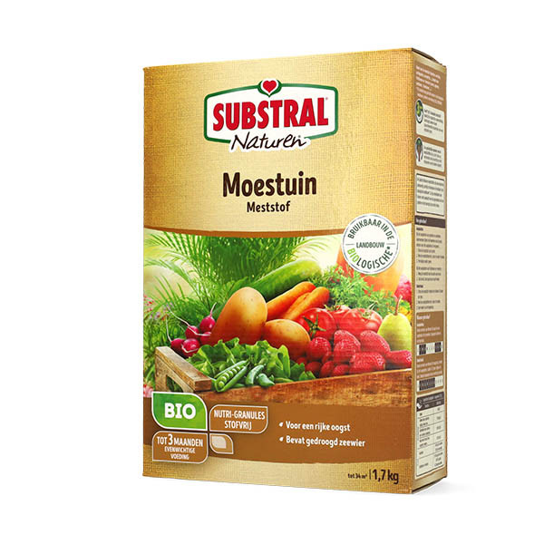 Substral Naturen Moestuinmest | Substral Naturen | 1.7 kg (Bio-label) SNMM170 K170115559 - 2