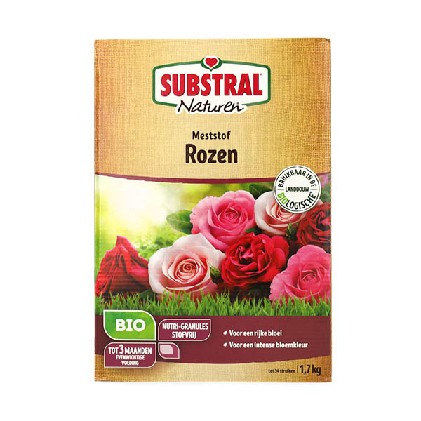 Substral Naturen Rozenmest | Substral Naturen | 1.7 kg (Max. 37 planten, Bio-label) SNRS170 K170115567 - 1