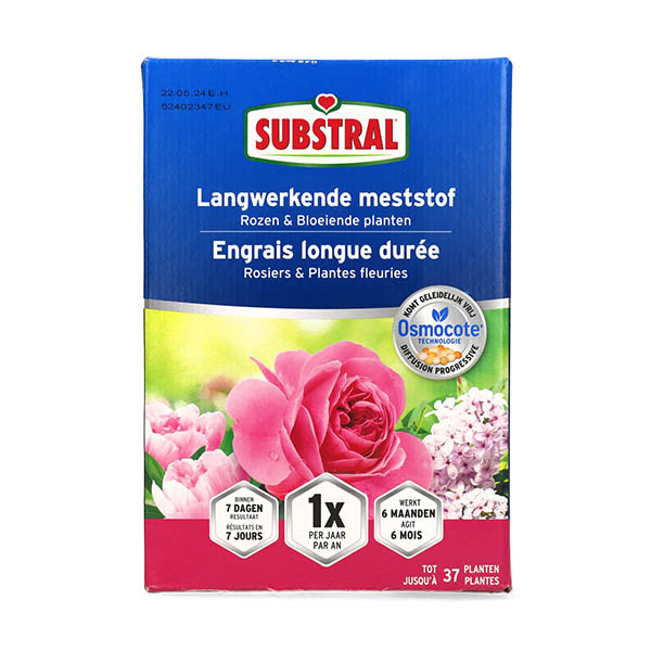 Substral Rozenmest | Substral | 750 gram (Rozen en Bloeiende planten, 6 maanden voeding, Max. 37 planten) SORB075 K170115555 - 1