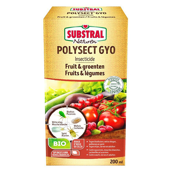 Substral Wolluis bestrijding | Substral | Polysect Gyo | 200 ml (Concentraat, Moestuin, Hardnekkige insecten) SPFR020 D170501720 - 1