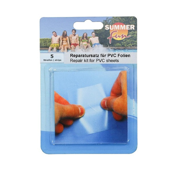 Summer Fun Reparatieset zwembad | Summer Fun | 7.5 x 7.5 cm (Zelfklevende folie, 5 stuks) 7030035146 K170115253 - 1
