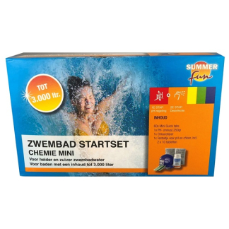 Summer Fun Startset zwembad klein | Summer Fun (Testtabletten, pH-, Chloortabletten, Chloordrijver) 7010012211 K170115188 - 