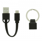 Sweex Samsung oplaadkabel | Micro USB 2.0 | 6 centimeter (Sleutelhanger, Zwart) SMCA0201-00 A010201227 Sweex Samsung oplaadkabel | Micro USB 2.0 | 6 centimeter (Sleutelhanger, Zwart) SMCA0201-00 A010201227