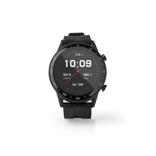 Smartwatch | (Stappenteller, Hartslagmeter, +10 functies, Waterdicht, Android & iOS)