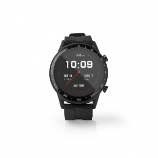 Sweex Smartwatch | Sweex (Stappenteller, Hartslagmeter, +10 functies, Waterdicht, Android & iOS) SWSW001BK K070501300 - 