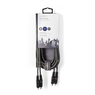 Sweex Tulp kabel | Sweex | 3 meter (Stereo, 100% koper) SWOP24200E30 K010302032 - 3