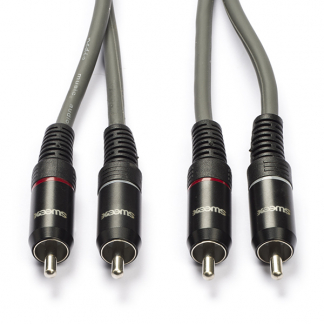 Sweex Tulp kabel | Sweex | 3 meter (Stereo, 100% koper) SWOP24200E30 K010302032 - 