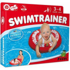 Baby float | Swimtrainer | tot 4 jaar (18 kilo, Rood, Riempjes)