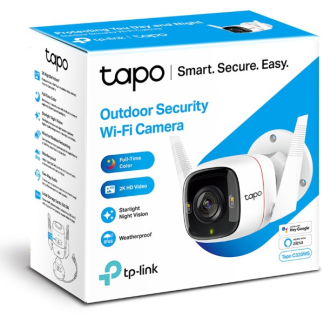 TP-Link Beveiligingscamera wifi | TP-Link Tapo (2K, Bewegingsdetectie, 30 meter nachtzicht, Buiten) TapoC320WS K170203470 - 2