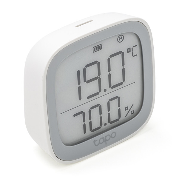 TP-Link Slimme temperatuursensor | TP-Link Tapo (Wifi,  Klok, Hygrometer, Binnen, Batterij) TapoT315 K170203482 - 1