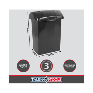 Talen Tools Brievenbus | Talen Tools (Kunststof, Naamplaatje, Grijs) 79965 K010808073 - 9