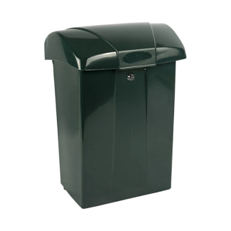 Talen Tools Brievenbus met slot | Talen Tools (Kunststof, Naamplaatje, Groen) 79964 K010808072