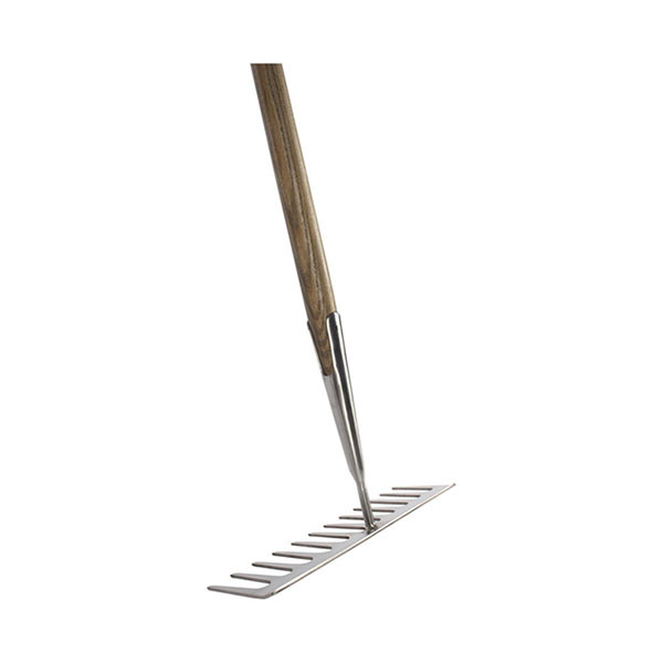 Talen Tools Hark | Talen Tools | Dutch Garden | 30 cm (12 tanden, RVS, Essenhout) RDG8 K170116883 - 2