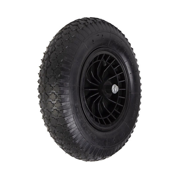 Talen Tools Kruiwagenwiel | Talen Tools | 40 x 10 cm (Velg, Buitenband, Binnenband) KW106 K170116863 - 1