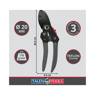 Talen Tools Snoeischaar | Talen Tools (20 mm, Anti-slip, Aambeeld) SP52 K170116902 - 2