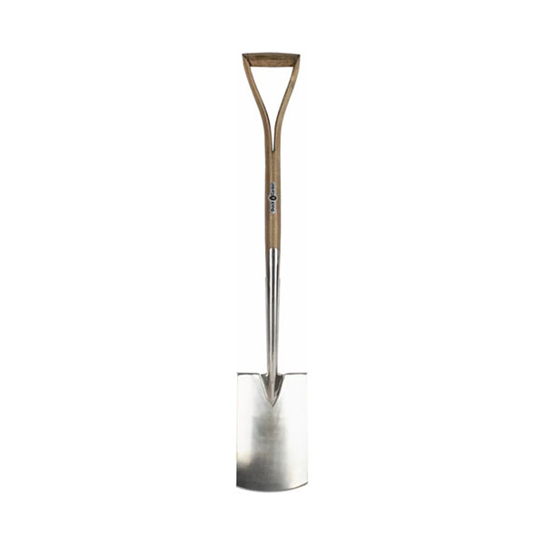 Talen Tools Spade | Talen Tools | Dutch Garden | 85 cm (D-handvat, Omgebogen werkblad, RVS) RDG1 K170116866 - 2