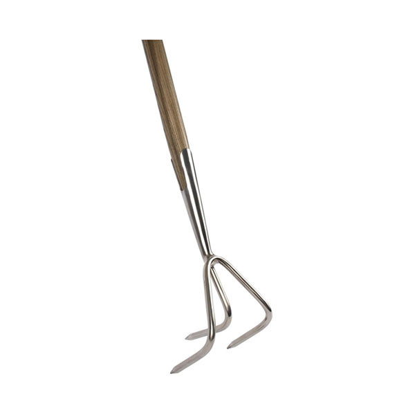 Talen Tools Woeler | Talen Tools | Dutch Garden | 30 cm (3 tanden, RVS, Essenhout) RDG9 K170116884 - 1