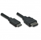 Techly Mini HDMI naar HDMI kabel | Techly | 1.8 meter (4K@30Hz, Verguld) ICOC-HDMI-B-015 K010103020