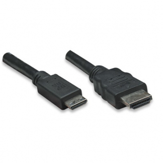 Techly Mini HDMI naar HDMI kabel | Techly | 3 meter (4K@30Hz, Verguld) ICOC-HDMI-B-025 K010103021 - 