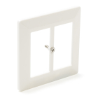 Technetix Afdekplaat voor RJ45 wandcontactdoos - Technetix 99900102 K060302363 Technetix Afdekplaat voor RJ45 wandcontactdoos - Technetix 99900102 K060302363