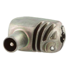 Technetix Coax connector - Technetix (Haaks, Mannelijk) 00.116.32 IECMF-A K060302086 - 3