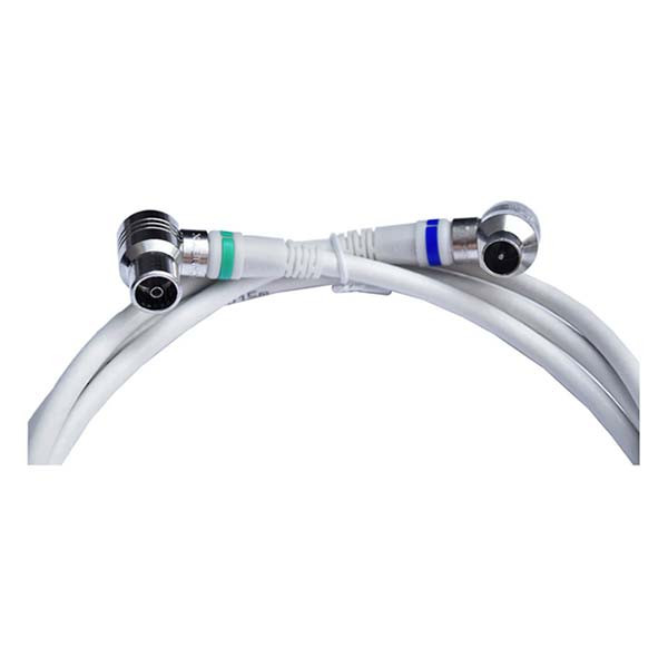 Technetix Coax kabel - Technetix - 1.5 meter (Digitaal, Haaks) 11201510 RLA21-15 K010408018 - 4