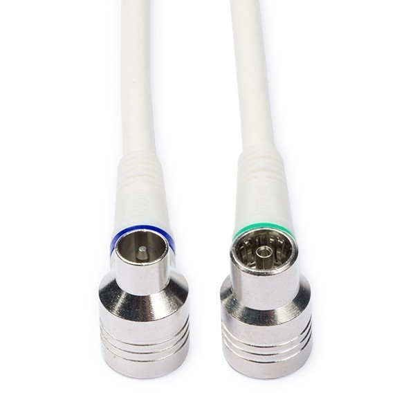 Technetix Coax kabel Ziggo - Technetix - 1.5 meter (Digitaal, Haaks) 11201510 RLA21-15 A010408018 - 1