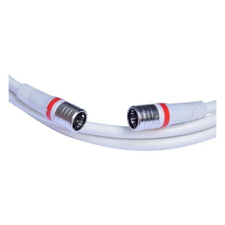 Technetix Coax kabel Ziggo - Technetix - 1.5 meter (F connector, Wit) 11200490 RLA30-1.5S K010408308 - 3