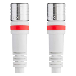 Technetix Coax kabel Ziggo - Technetix - 1.5 meter (F connector, Wit) 11200490 RLA30-1.5S K010408308 - 2