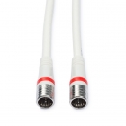 Technetix Coax kabel Ziggo - Technetix - 1.5 meter (F connector, Wit) 11200490 RLA30-1.5S K010408308 Technetix Coax kabel Ziggo - Technetix - 1.5 meter (F connector, Wit) 11200490 RLA30-1.5S K010408308
