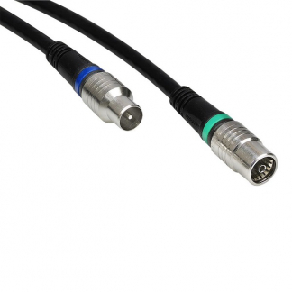 Technetix KabelKeur Coax kabel - Technetix - 1.5 meter (Digitaal, Zwart) 19005202 C010408426 - 