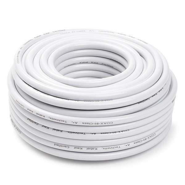 Technetix KabelKeur Coax kabel op rol - Technetix - 20 meter 10470452 COAXIH-20M C010408013 - 1