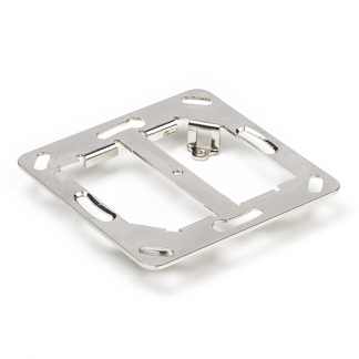 Technetix Metalen frame voor RJ45 wandcontactdoos Technetix (Ziggo geschikt) 19011733 K060302296 - 