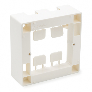 Technetix Opbouwrand voor RJ45 wandcontactdoos Technetix (Ziggo geschikt) 19011721 K060302295 - 1