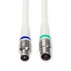 Technetix coax - 3 meter (Digitaal, Wit)