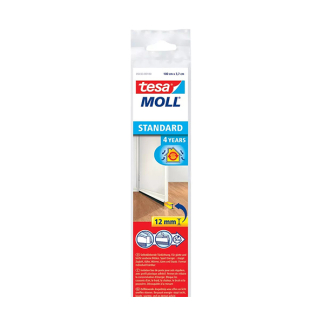 Tesa Dorpelstrip | Tesa | 1 meter (Nylon borstel, Zelfklevend, Wit) 05433-00100-00 K100702559